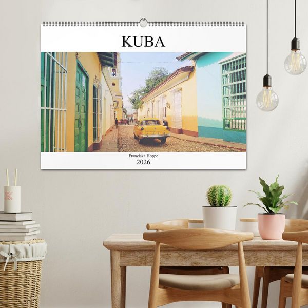Produktbild: Kuba - Perle der Karibik (Wandkalender 2026 DIN A2 quer), CALVENDO Monatskalender