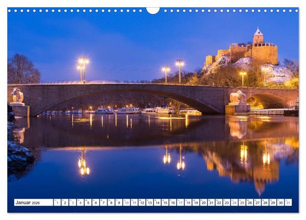 Produktbild: Sachsen-Anhalt - Schl&ouml;sser und Burgen (Wandkalender 2026 DIN A3 quer), CALVENDO Monatskalender
