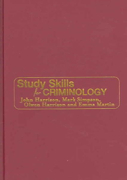 Produktbild: Study Skills For Criminology