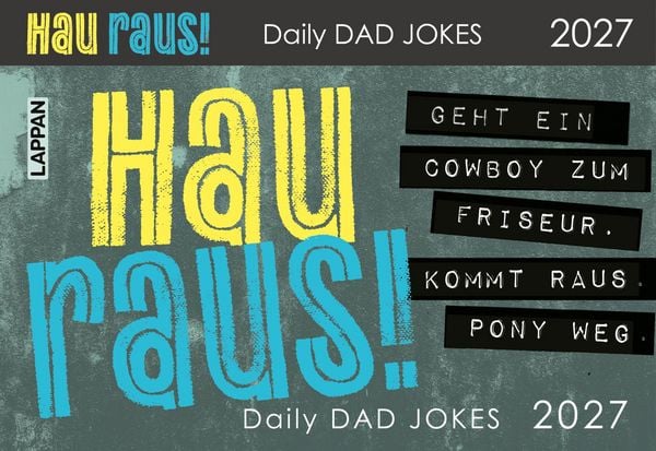 Produktbild: HAU RAUS! Daily Dad Jokes 2027