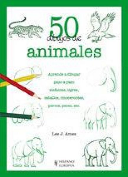 Produktbild: 50 dibujos de animales