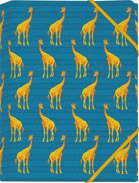 Produktbild: Die Tiere Afrikas Mini-Sammelmappe - Motiv Giraffe
