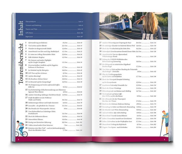 Produktbild: Klimaticket 50 Touren und Trips, &Ouml;sterreich und Grenzbahnh&ouml;fe