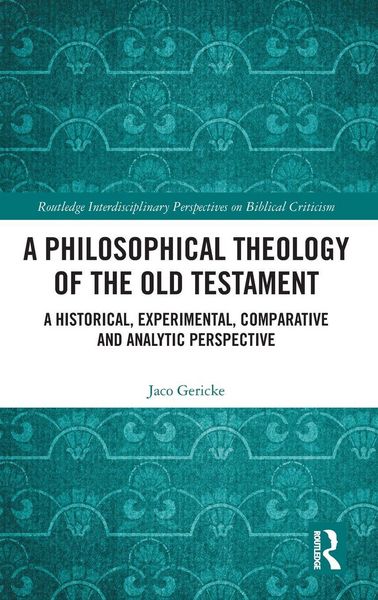Produktbild: A Philosophical Theology of the Old Testament
