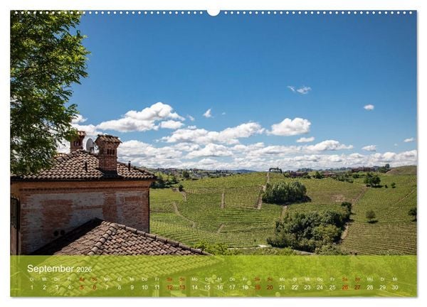 Produktbild: Barolo und Barbaresco (Wandkalender 2026 DIN A2 quer), CALVENDO Monatskalender