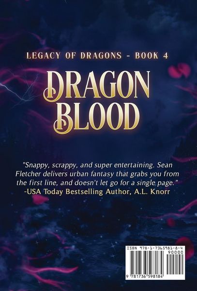 Produktbild: Dragon Blood (Legacy of Dragons Book Four)