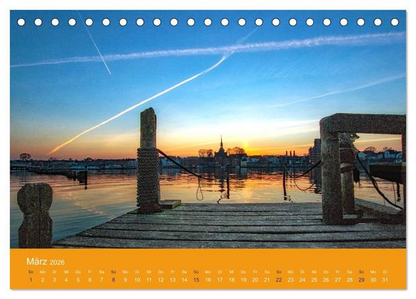 Produktbild: Kappeln und die Schleiregion (Tischkalender 2026 DIN A5 quer), CALVENDO Monatskalender