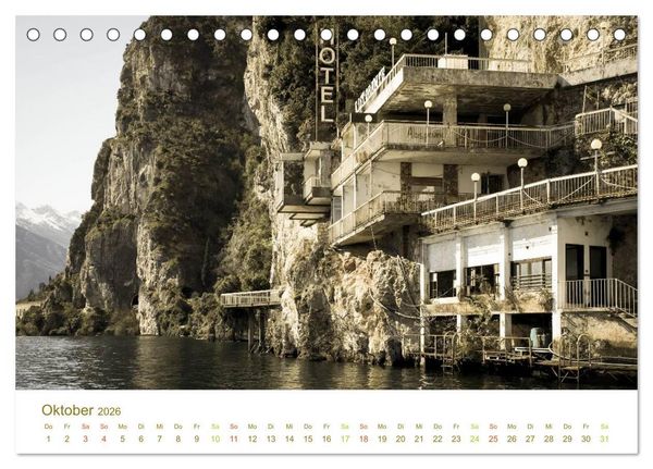 Produktbild: GARDASEE - das Nordufer (Tischkalender 2026 DIN A5 quer), CALVENDO Monatskalender