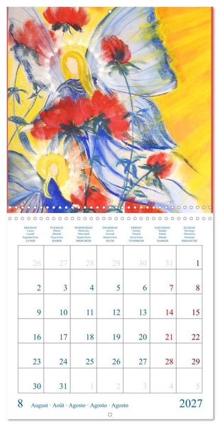 Produktbild: Colorful Fairies (Wall Calendar 2027 12 &times; 12 Inch) CALVENDO 12 Month Wall Calendar