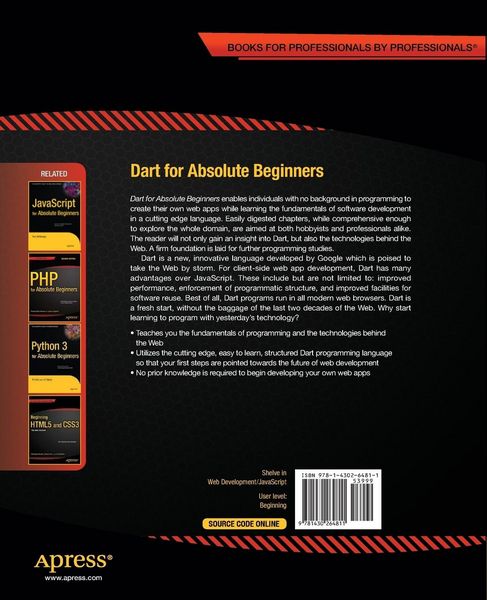 Produktbild: Dart for Absolute Beginners
