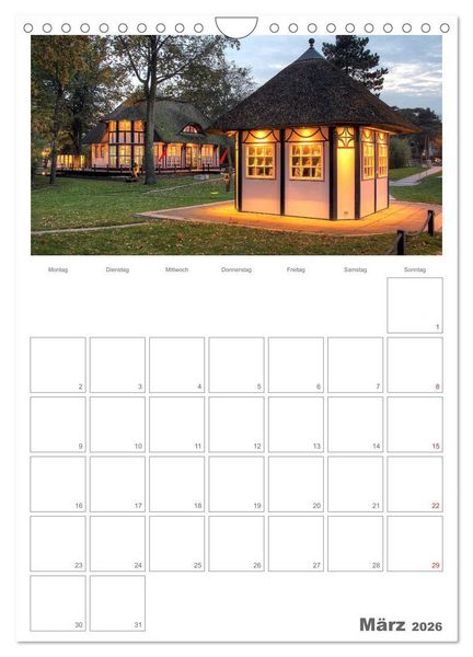 Produktbild: Timmendorfer Strand (Wandkalender 2026 DIN A4 hoch), CALVENDO Monatskalender