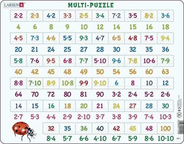 Produktbild: Multiplikation (Kinderpuzzle)