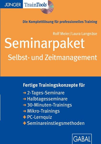 Produktbild: Seminarpaket Selbst- und Zeitmanagement (CD-ROM)
