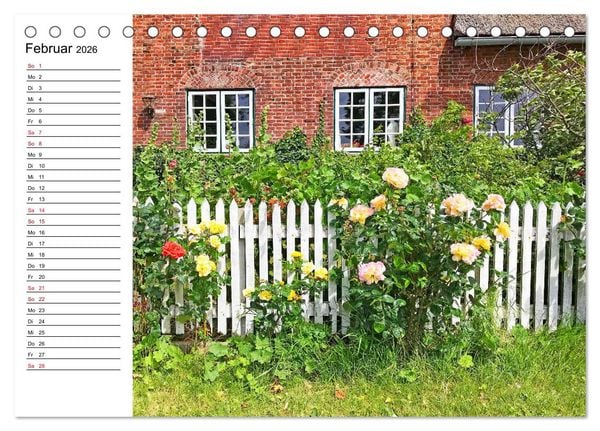 Produktbild: Hallig Hooge - Romantik Pur (Tischkalender 2026 DIN A5 quer), CALVENDO Monatskalender