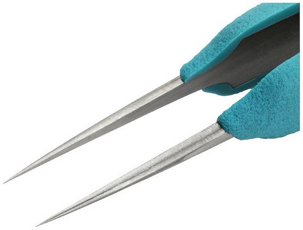 Produktbild: Weller Erem&reg; E5SA ESD Pinzette 1 St&uuml;ck Spitz, fein 120mm