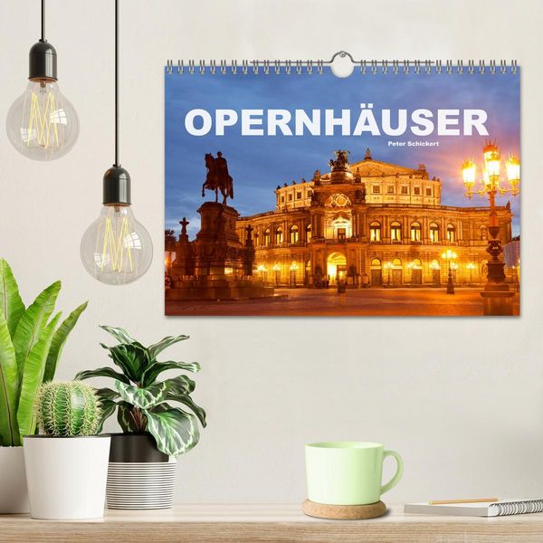 Produktbild: Opernh&auml;user (Wandkalender 2026 DIN A4 quer), CALVENDO Monatskalender