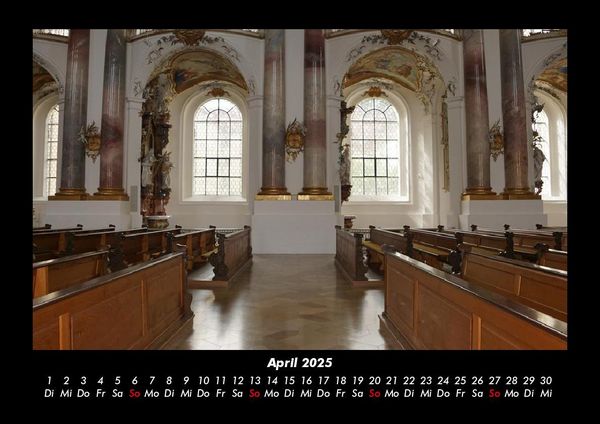 Produktbild: Religi&ouml;se Architektur 2025 Fotokalender DIN A3