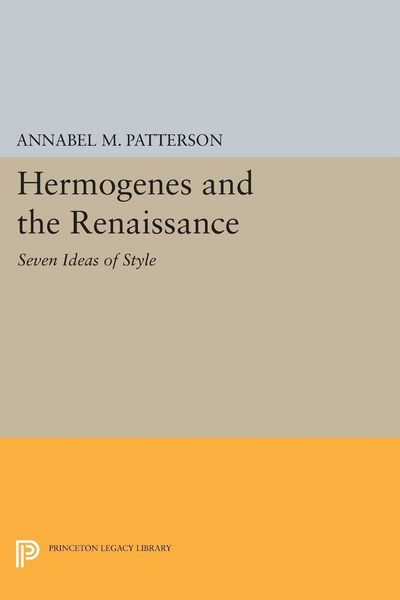 Produktbild: Hermogenes and the Renaissance