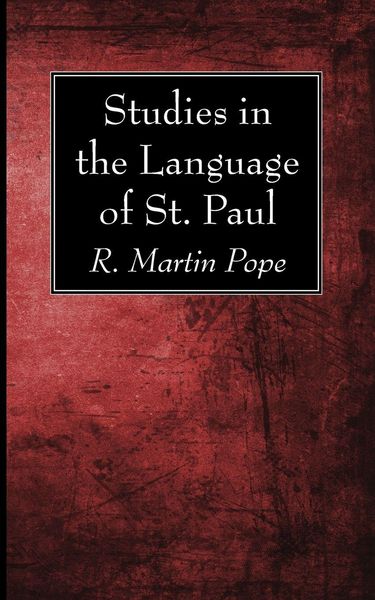Produktbild: Studies in the Language of St. Paul
