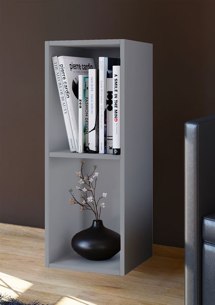 Produktbild: Holz Stand Regal Aufbewahrung Deko B&uuml;cher Mendas 2