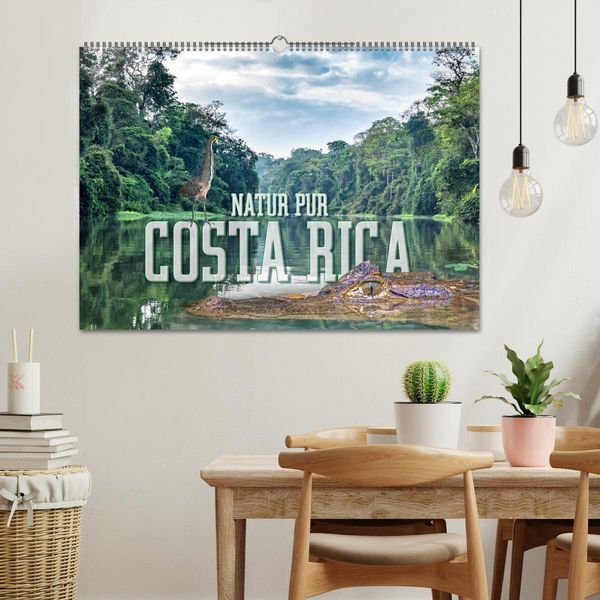 Produktbild: Natur pur, Costa Rica (Wandkalender 2026 DIN A2 quer), CALVENDO Monatskalender