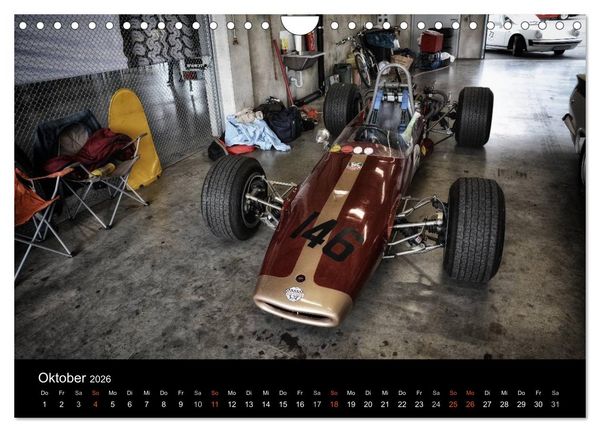 Produktbild: Raceday (Wandkalender 2026 DIN A4 quer), CALVENDO Monatskalender