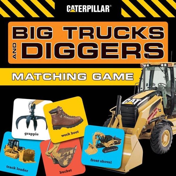 Produktbild: Caterpillar: Big Trucks and Diggers Matching Game