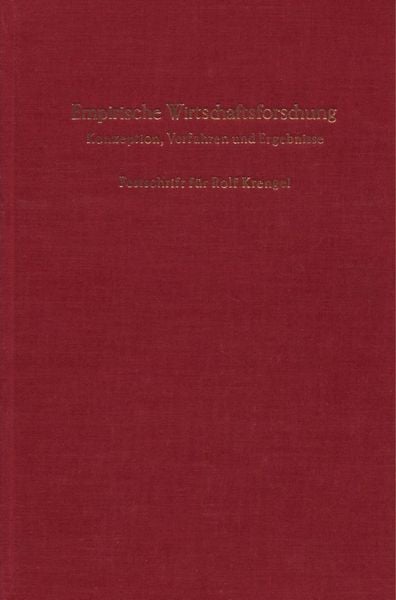 Produktbild: Empirische Wirtschaftsforschung.