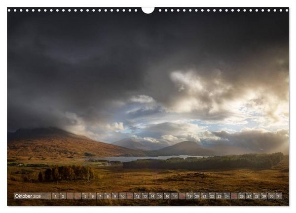 Produktbild: Herbstliches Schottland (Wandkalender 2026 DIN A3 quer), CALVENDO Monatskalender