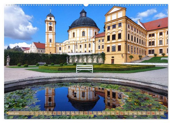 Produktbild: Trebitsch und Schloss Jarmeritz (Wandkalender 2026 DIN A2 quer), CALVENDO Monatskalender