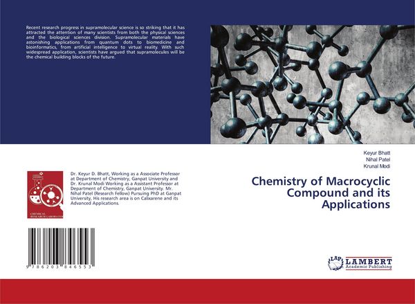Produktbild: Chemistry of Macrocyclic Compound and its Applications
