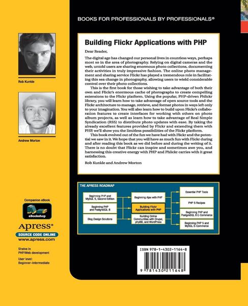 Produktbild: Building Flickr Applications with PHP