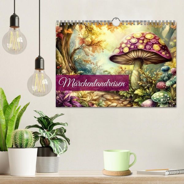 Produktbild: M&auml;rchenlandreisen (Wandkalender 2026 DIN A4 quer), CALVENDO Monatskalender