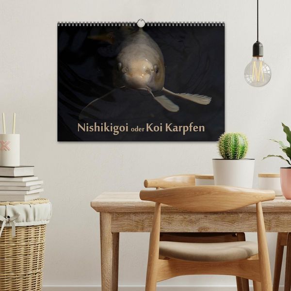 Produktbild: Nishikigoi oder Koi Karpfen (Wandkalender 2026 DIN A3 quer), CALVENDO Monatskalender