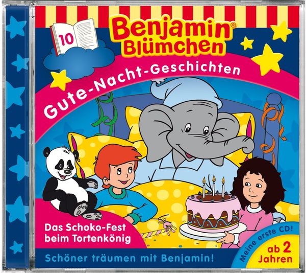 Produktbild: Benjamin Bl&uuml;mchen: Gute Nacht Geschichten 10