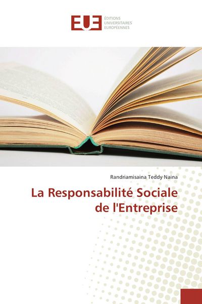 Produktbild: La Responsabilit&eacute; Sociale de l'Entreprise