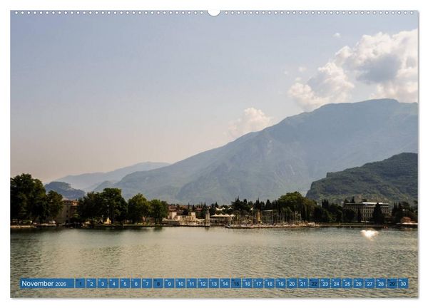 Produktbild: Gardasee. Lago di Garda (hochwertiger Premium Wandkalender 2026 DIN A2 quer), Kunstdruck in Hochglanz