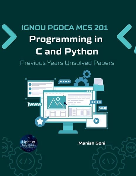 Produktbild: IGNOU PGDCA MCS 201 Programming in C and Python Previous Years Unsolved Papers