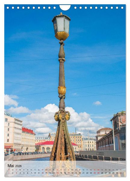 Produktbild: St. Petersburg - Russische Ostseemetropole (Wandkalender 2026 DIN A4 hoch), CALVENDO Monatskalender