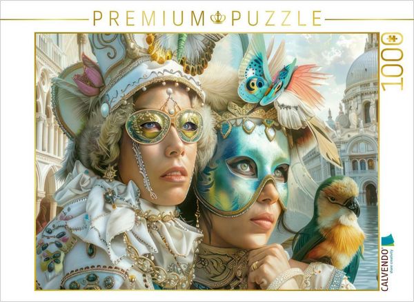 CALVENDO Puzzle Venezianische Impressionen | 1000 Teile Lege-Größe 64x48cm Foto-Puzzle für glückliche Stunden