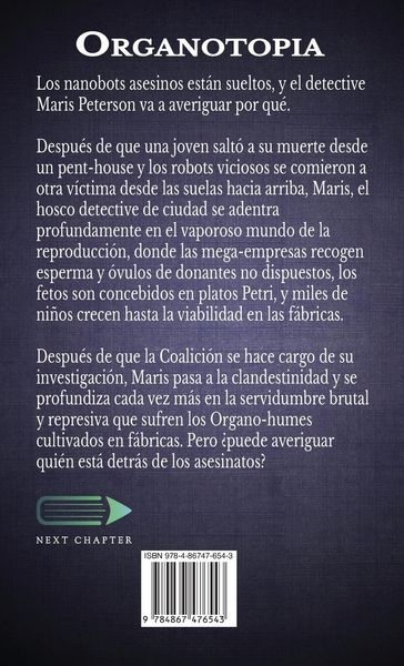 Produktbild: Organotopia - Una novela Cyberdick