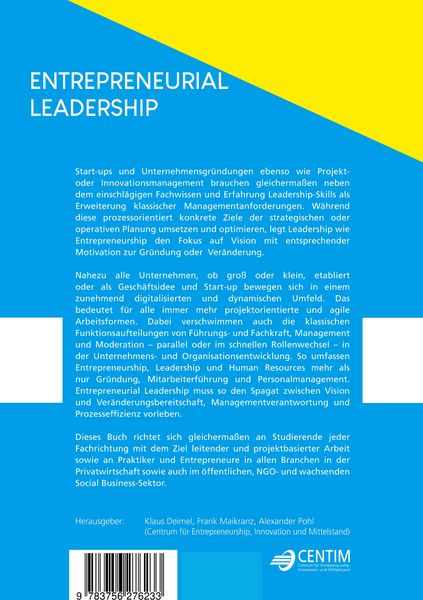 Produktbild: Entrepreneurial Leadership