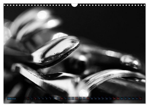 Produktbild: Klarinette - close up (Wandkalender 2026 DIN A3 quer), CALVENDO Monatskalender