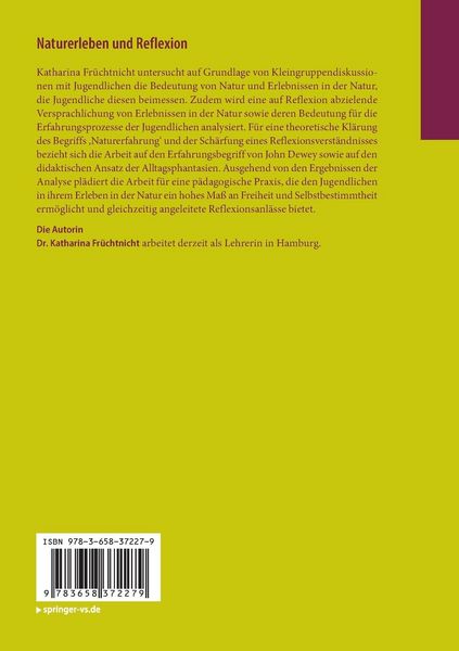 Produktbild: Naturerleben und Reflexion