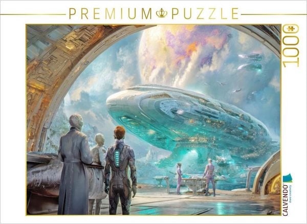 CALVENDO Puzzle Viel Abenteuer im Kosmos | 1000 Teile Lege-Größe 64x48cm Foto-Puzzle für glückliche Stunden