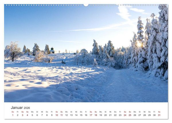 Produktbild: Sauerland - hier muss man mal gewesen sein (hochwertiger Premium Wandkalender 2026 DIN A2 quer), Kunstdruck in Hochglanz