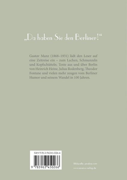 Produktbild: Hundert Jahre Berliner Humor
