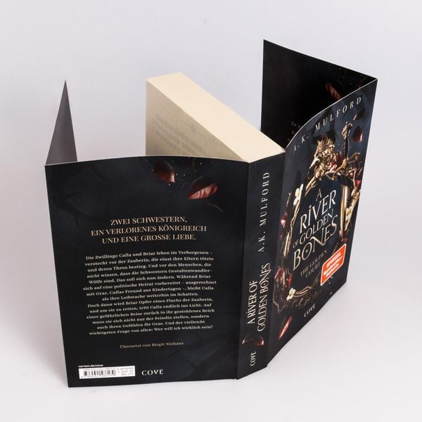 Produktbild: A River of Golden Bones (The Golden Court 1)