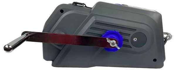 Produktbild: Berger & Schr&ouml;ter Seilwinde KDJ-2000 R Zugkraft (stehend)=400 kg Zugkraft (rollend)=2.7 kg Funk-Fernbedienung