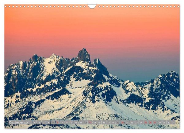 Produktbild: Die Bischofsm&uuml;tze im sch&ouml;nen Salzburger Land (Wandkalender 2026 DIN A3 quer), CALVENDO Monatskalender